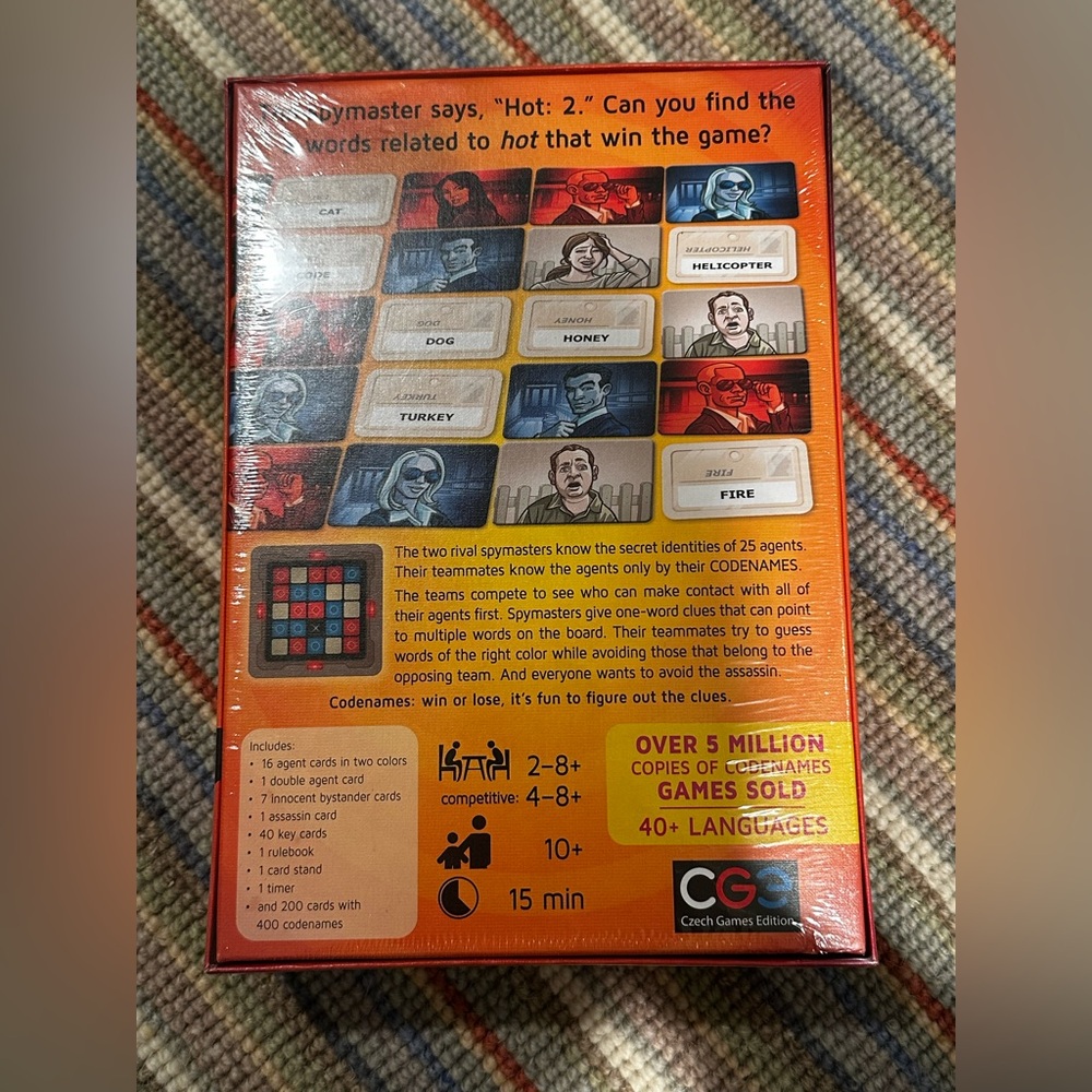 Codenames - Boardgame - Picture 2 of 2